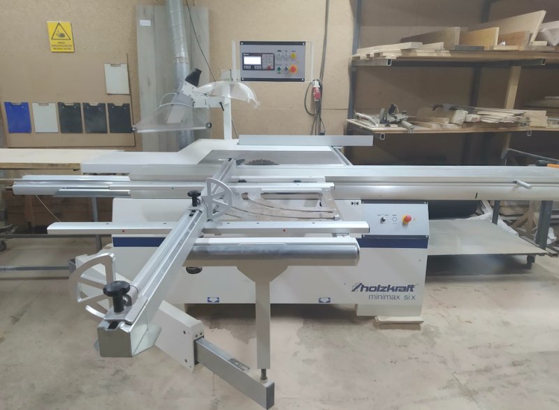 Piła formatowa SCM Si X, sterowanie PLC - 01