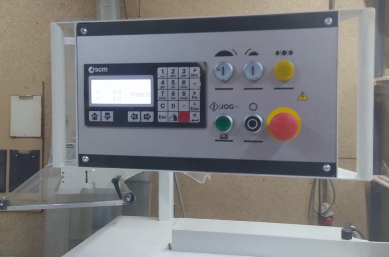 Piła formatowa SCM Si X, sterowanie PLC - 02