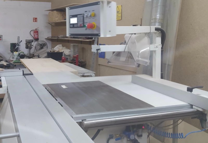 Piła formatowa SCM Si X, sterowanie PLC - 03