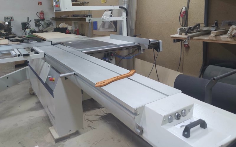 Piła formatowa SCM Si X, sterowanie PLC - 04