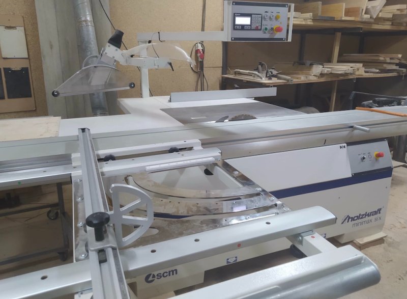 Piła formatowa SCM Si X, sterowanie PLC - 05