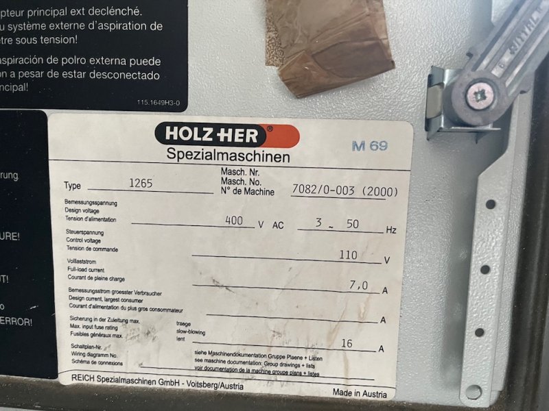 Piła pionowa HOLZHER 1265 SuperCut pion/poziom - 05