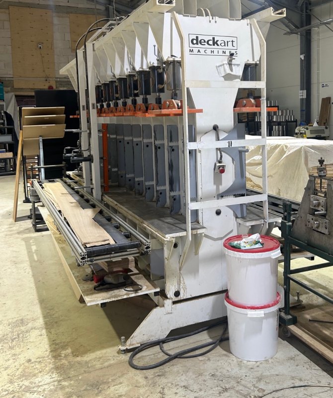 Prasa dwustronna i wielowarstwowa DECK ART do podł