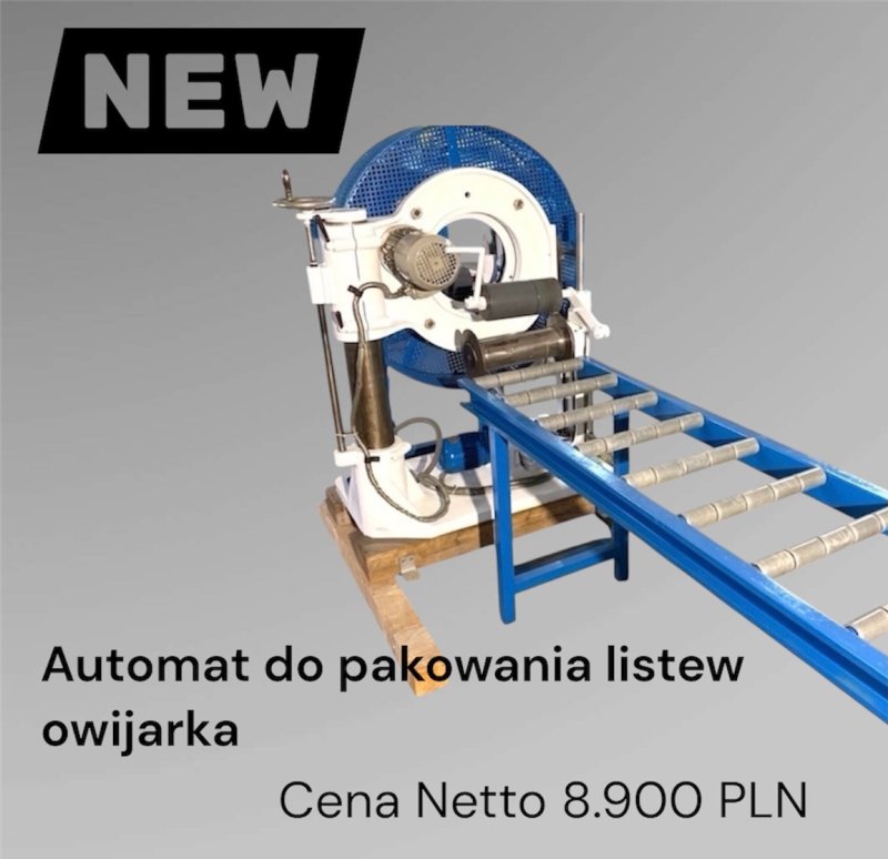 Automatyczna owijarka folią stretch do pakowania l