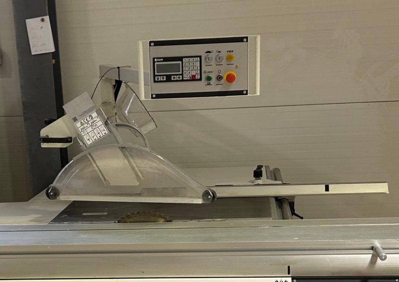 Piła formatowa SCM Si X, sterowanie PLC Podcinak - 01