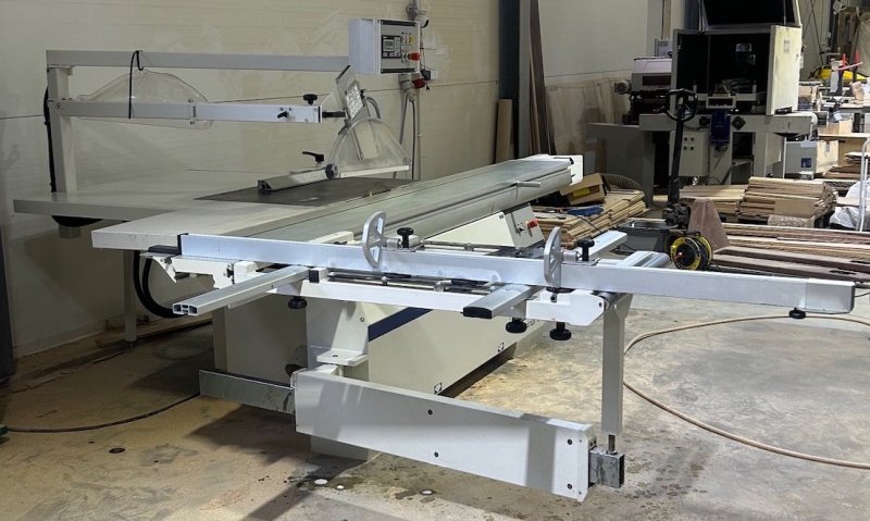 Piła formatowa SCM Si X, sterowanie PLC Podcinak - 04