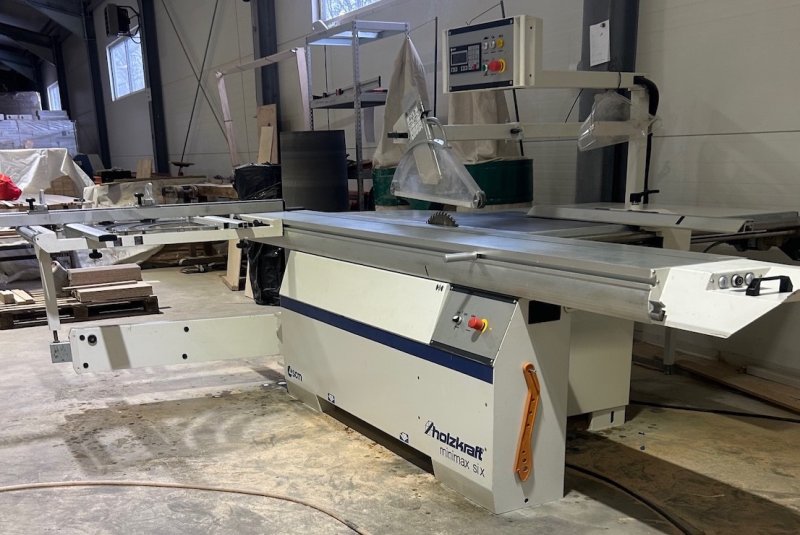 Piła formatowa SCM Si X, sterowanie PLC Podcinak - 06