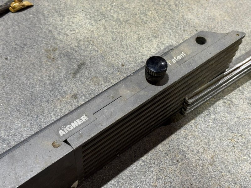 Prowadnice do przykładnic frezarskich AIGNER paten - 02