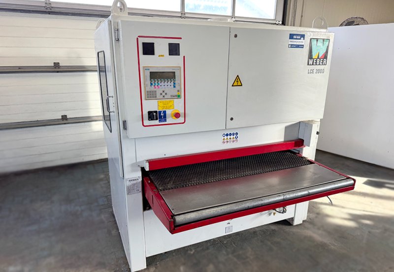 Szlifierka szerokotaśmowa Weber typ DP 1350