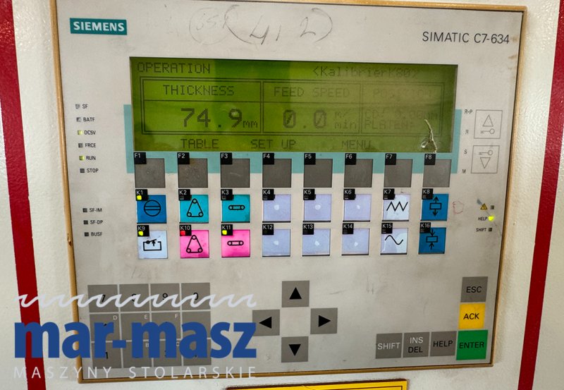 Szlifierka szerokotaśmowa Weber typ DP 1350 - 05