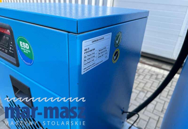 Sprężarka śrubowa Gudepol typ Smart zbiornik 500l - 02