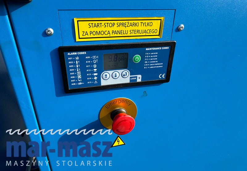 Sprężarka śrubowa Gudepol typ Smart zbiornik 500l - 04