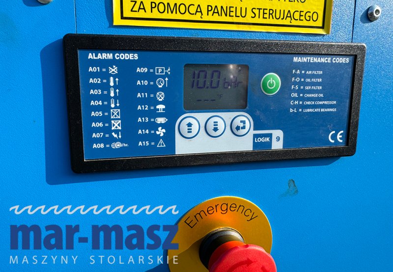 Sprężarka śrubowa Gudepol typ Smart zbiornik 500l - 06