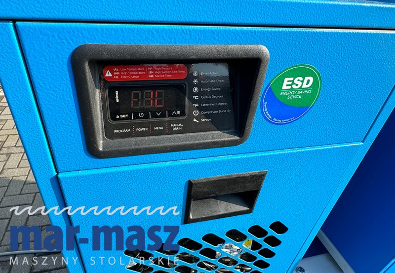 Sprężarka śrubowa Gudepol typ Smart zbiornik 500l - 08 Sprężarka śrubowa Gudepol typ Smart zbiornik 500l - 08