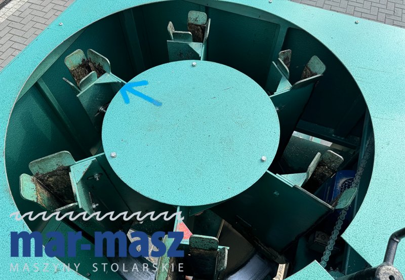 Klockarka do palet wsporników karuzelowa - 06