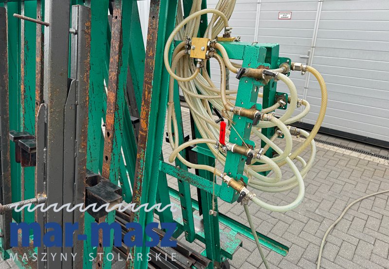 Prasa pneumatyczna trapezowa dwustronna Tech Fa - 05