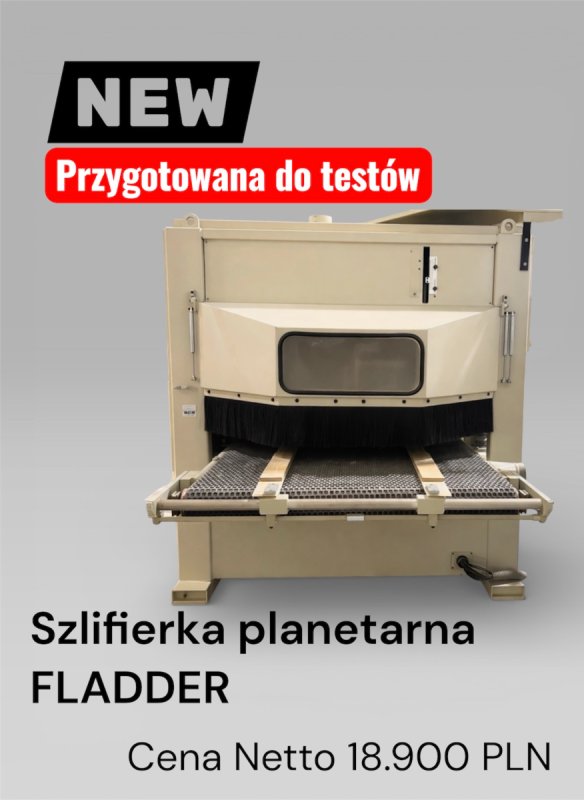 Szlifierka do stali FLADDER, system Flex