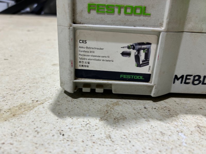 Akumulatorowa wiertarko wkrętarka Festool CXS