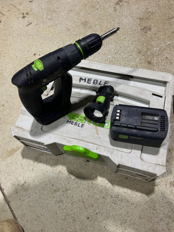 Akumulatorowa wiertarko wkrętarka Festool CXS - 05 Akumulatorowa wiertarko wkrętarka Festool CXS - 05