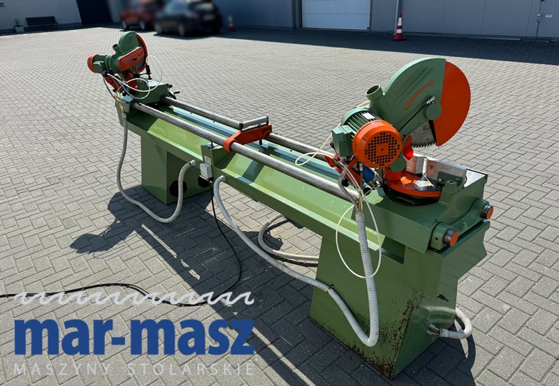 Piła podwójna ukośna do drewna i aluminium OMS - 08