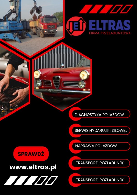 Stacja diagnostyczna naprawa rozładunek ELTRAS - 01